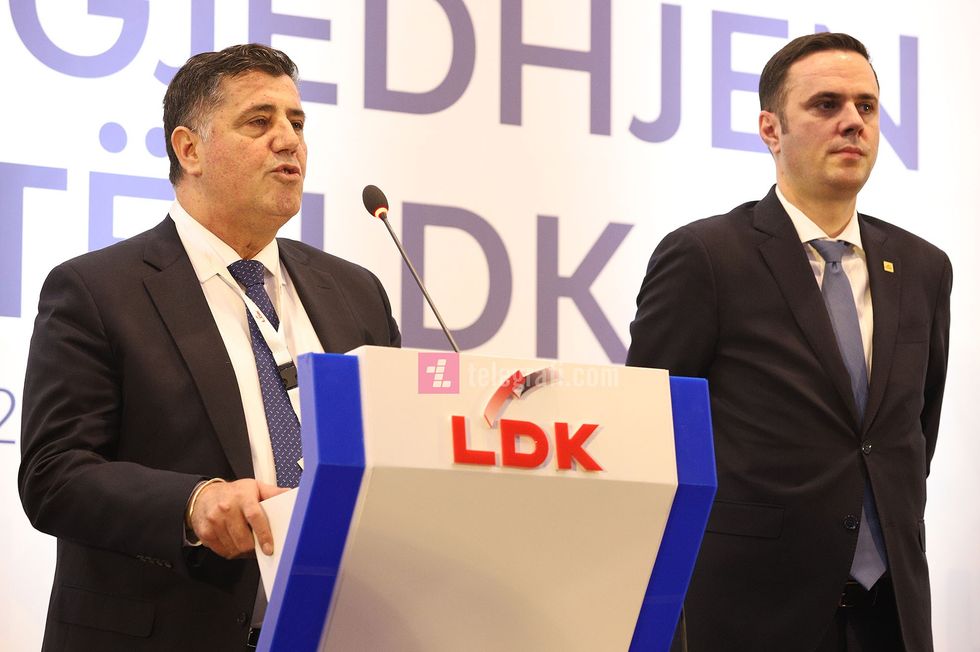 Kuvendi Zgjedhor i LDK se Lutfi Haziri foto Ridvan Slivova 107