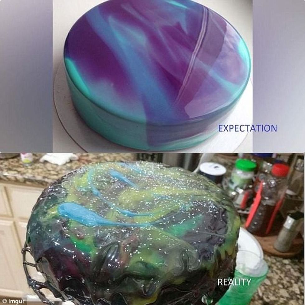 Kuzhinierët amatorë shfaqin dështimet më të mëdha në torta foto 10