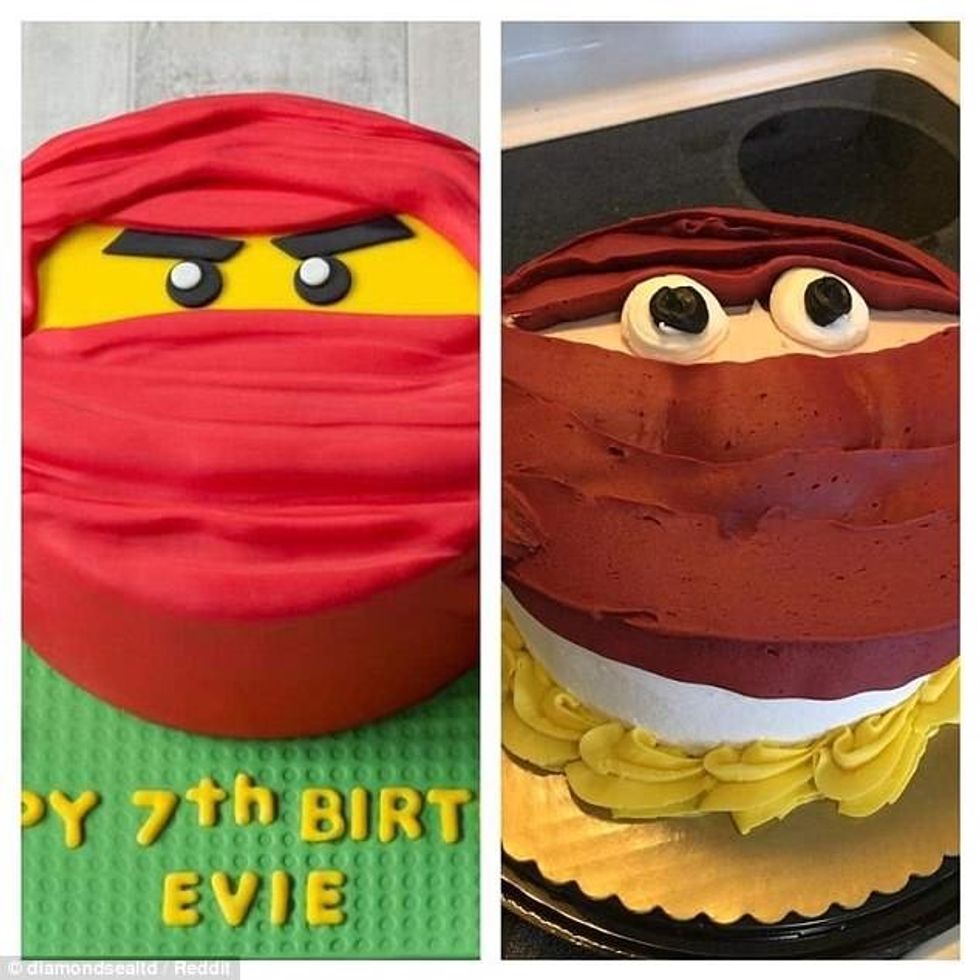 Kuzhinierët amatorë shfaqin dështimet më të mëdha në torta foto 7