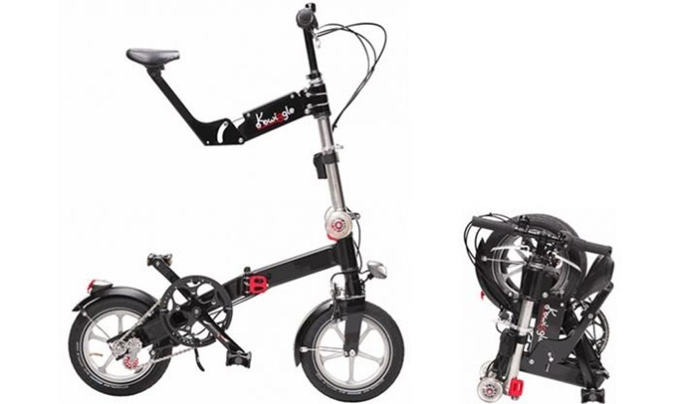 Kwiggle Compact Foldable Bike 1