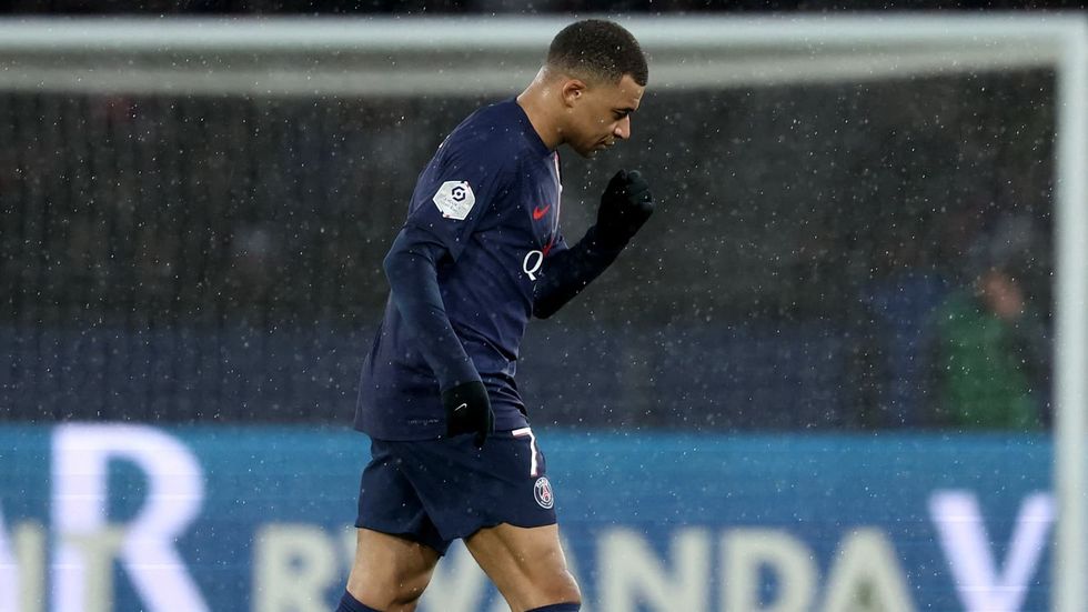 Kylian Mbappe lors de sa sortie avec le PSG contre Rennes le 25 fevrier 2024 1813771
