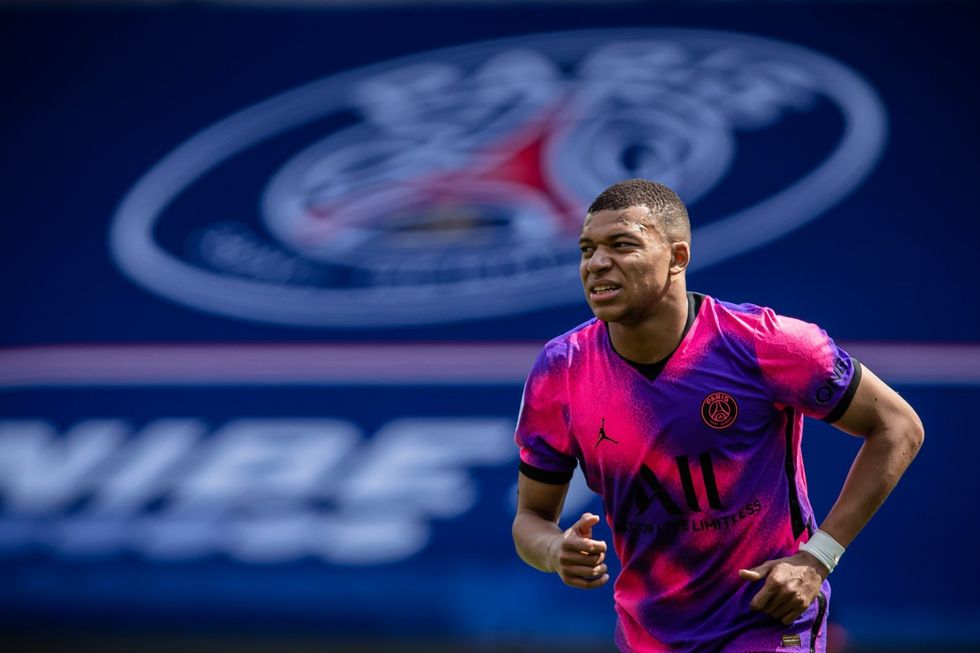 Kylian Mbappe was also in Real Madrid on Friday