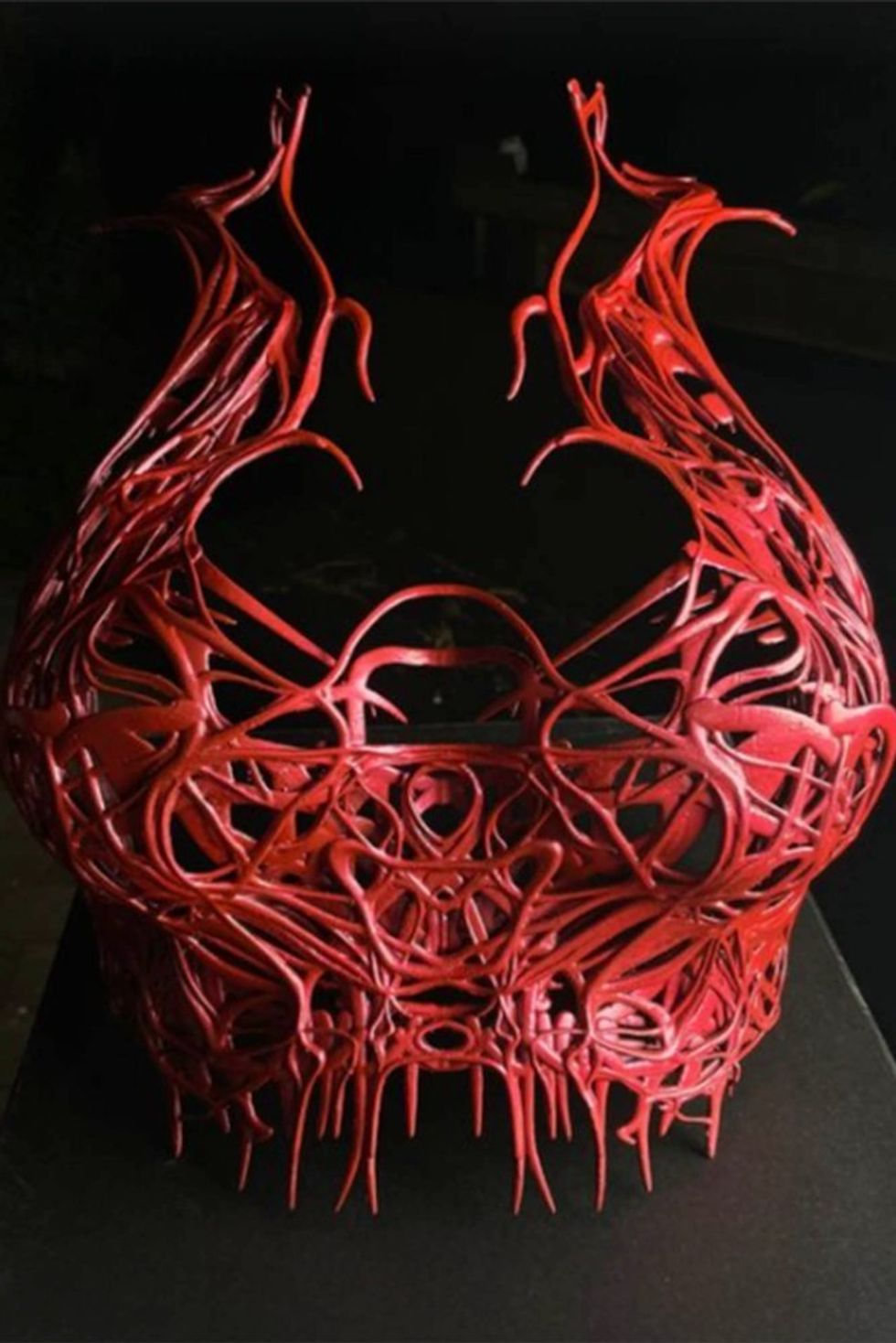 kylie jenner 3D printed corset 2