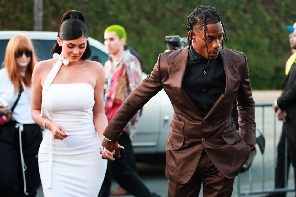 kylie jenner and travis scott attend the premiere of news photo 1585138708