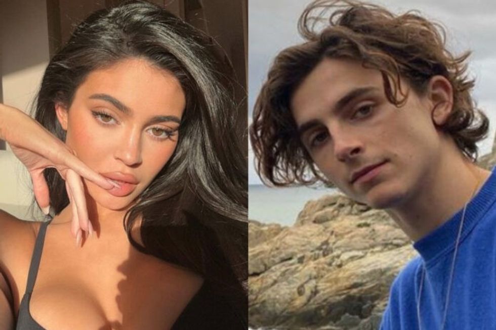 Kylie Jenner Timothee Chalamet 1