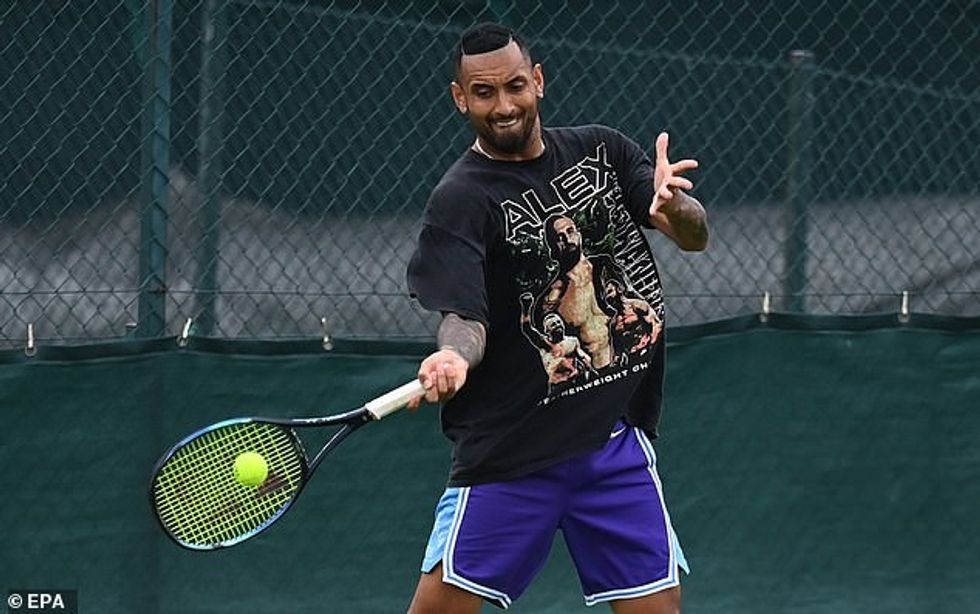 Kyrgios do të pranojë të jetë zuzar në ndeshjen e tij të parë teke në raundin e parë në Wimbledon