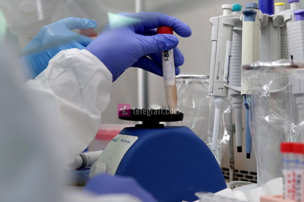 Laboratoret per COVID 19 ne IKSHPK foto Ridvan Slivova 56