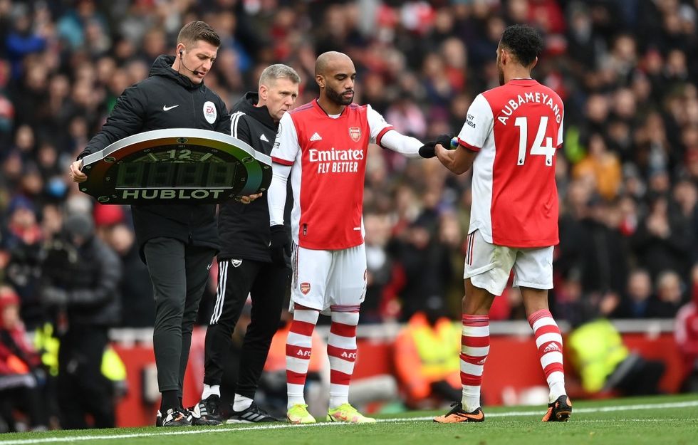 Lacazette Aubameyang Arsenal Newcastle 2 0