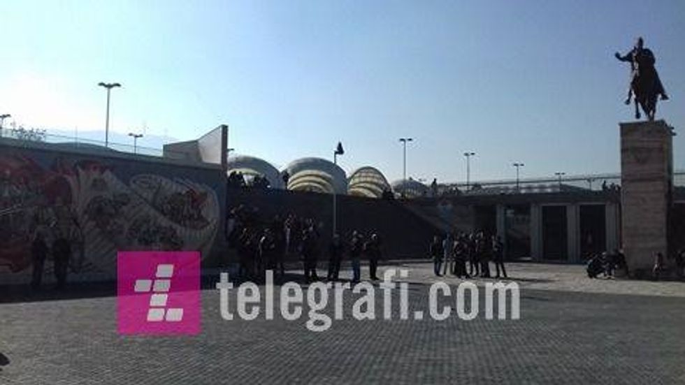 Lagja e Trimave protesta