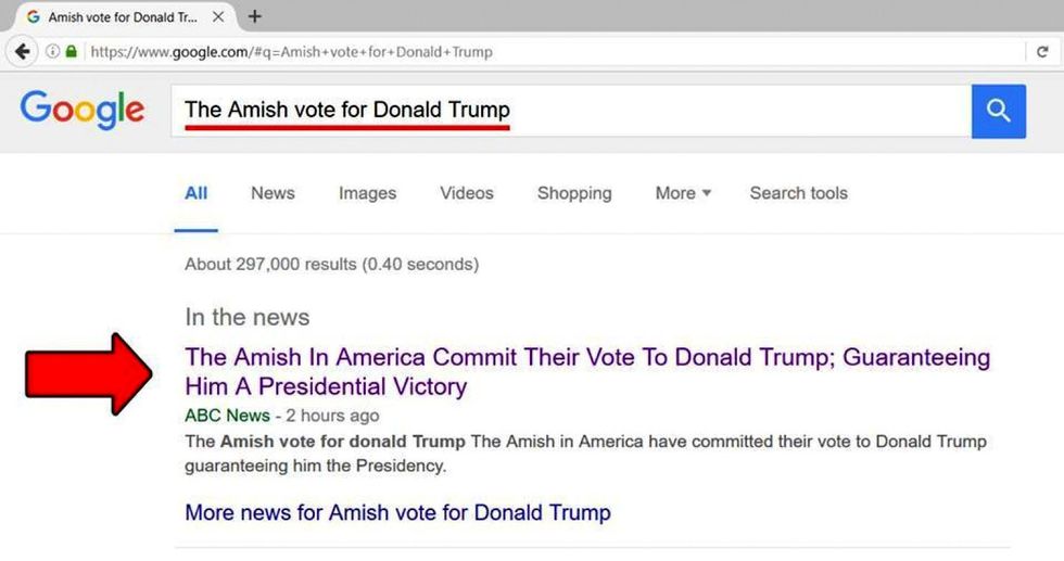 Lajmet e pavërteta shpërndahen edhe me anë të Google