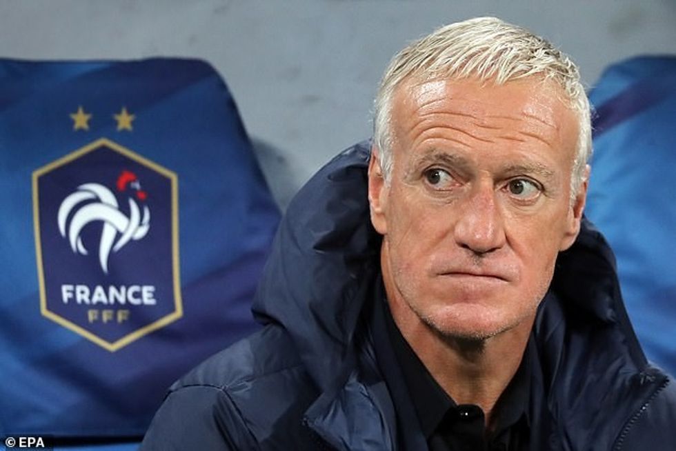 Lajmi do të jetë një nxitje për trajnerin e Francës, Didier Deschamps (në foto) përpara Kupës së Botës