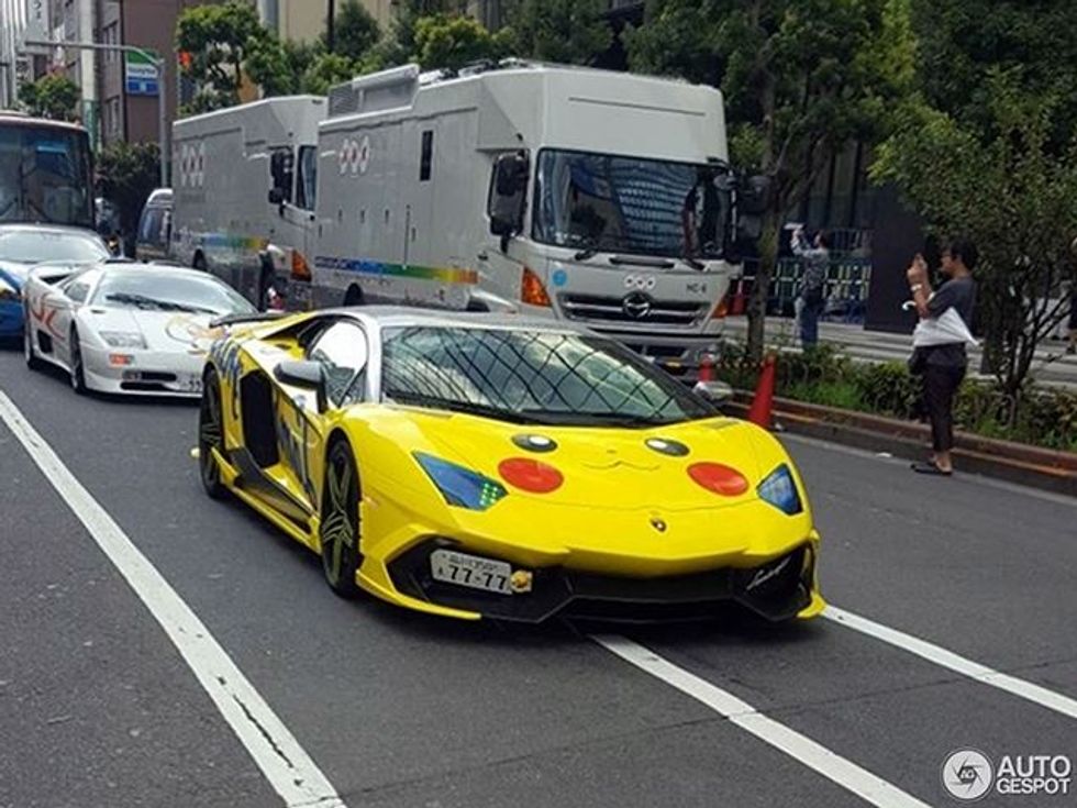 Lamborghini nga edicioni i limituar lyhet qe te duket si Pokemon foto 2