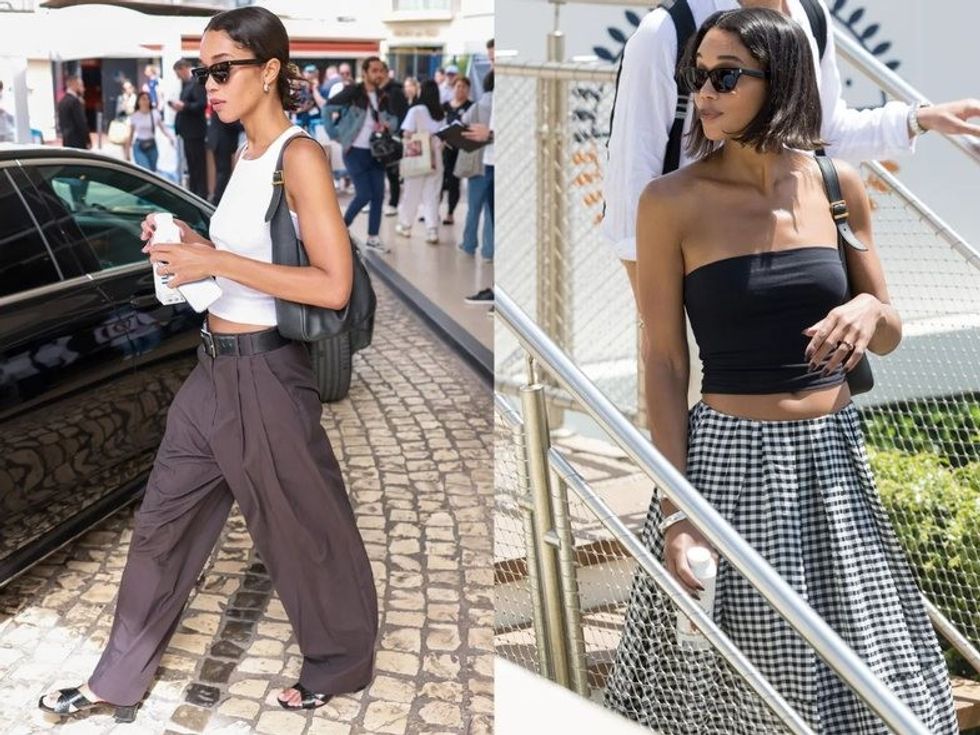 Laura Harrier me canten nga YSL