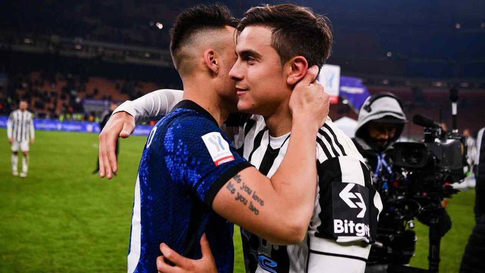 Lautaro Martinez e Paulo Dybala 20220527 calciotoday