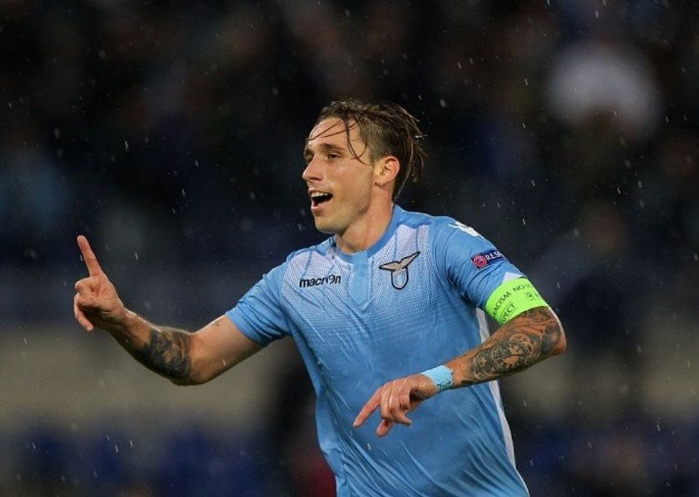 lazio team captain lucas biglia