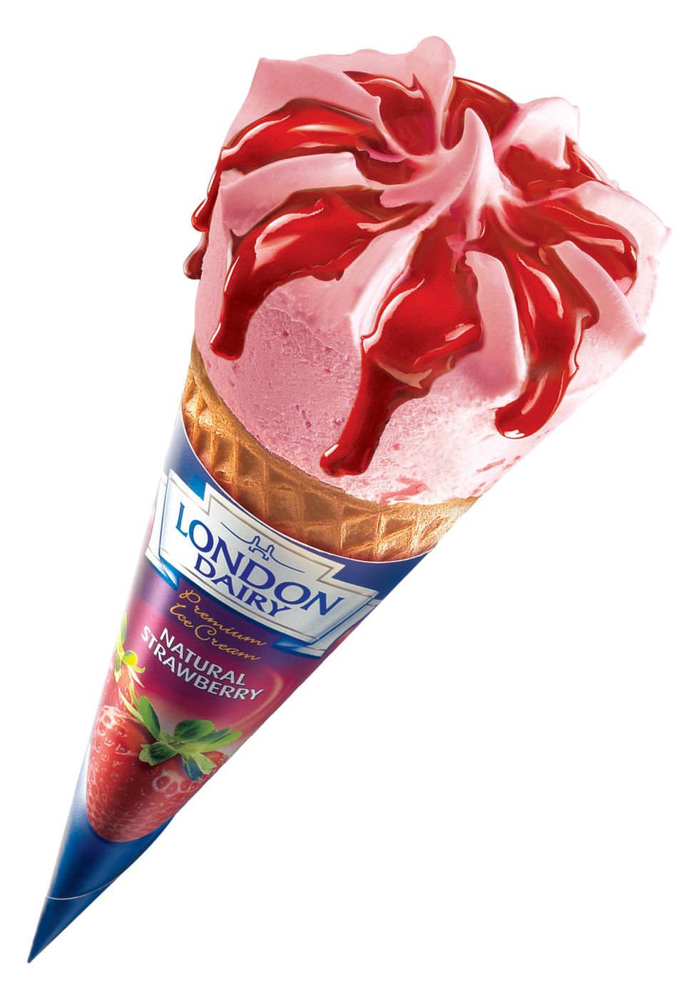 LD Strawberry Cone