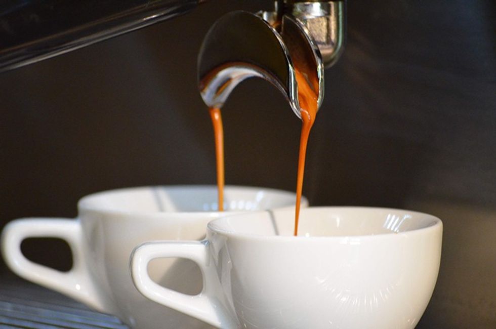 L’estrazione di un caffè espresso doppo ©AndrejGodina