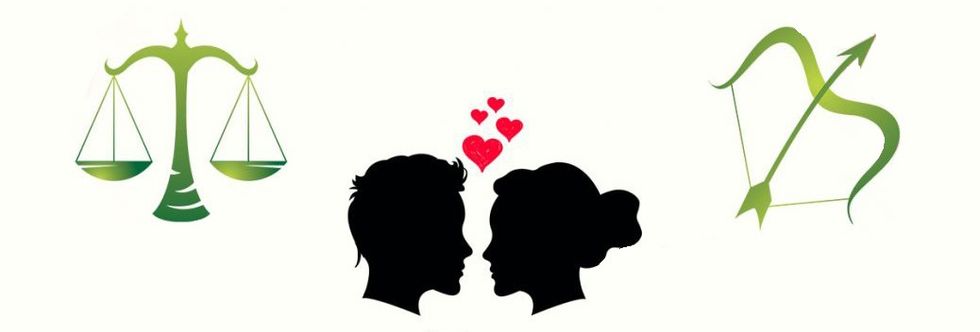 Libra Woman Sagittarius Man 1