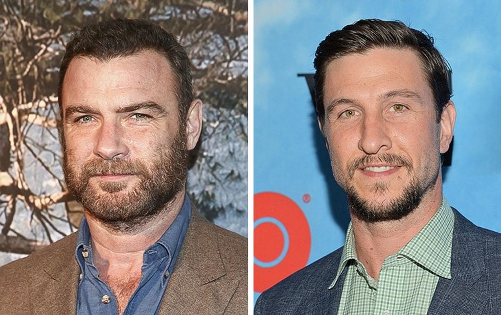 Liev Schreiber dhe Pablo Schreiber gjysmë vëllezër