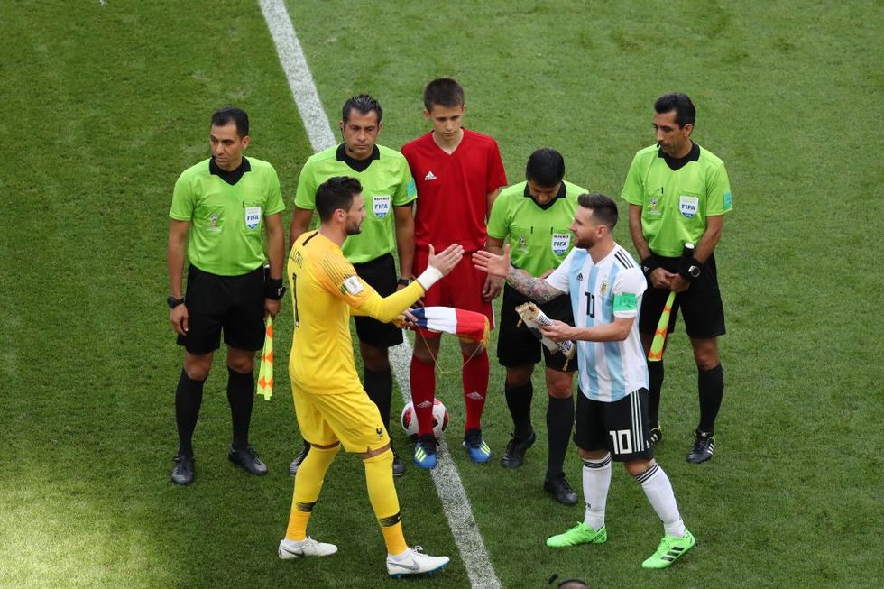 Lionel Messi Hugo Lloris