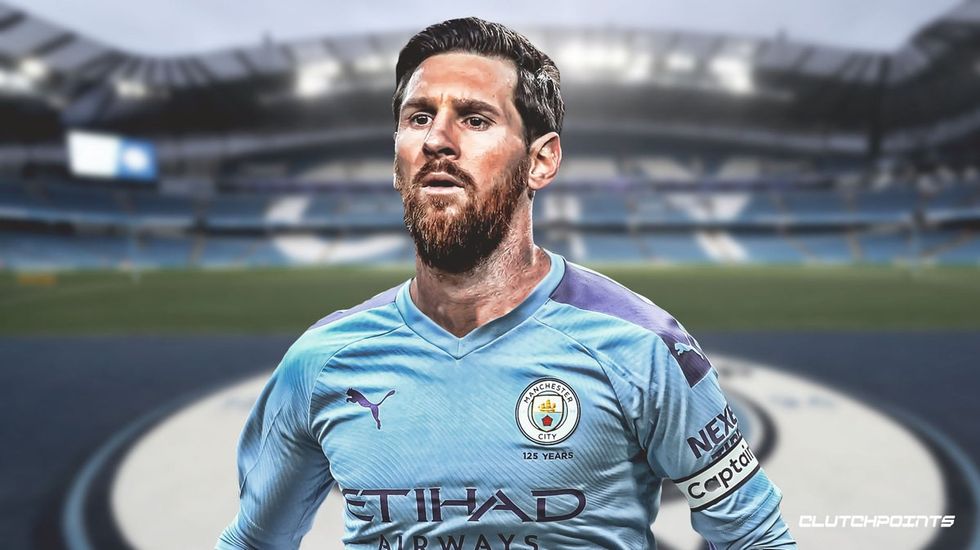 Lionel Messi Manchester City