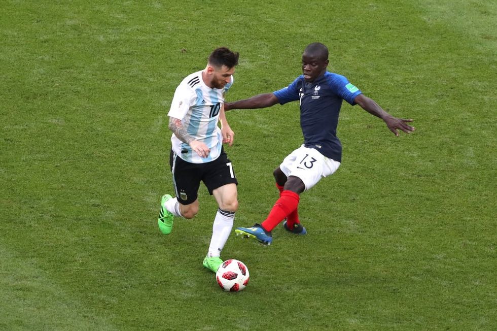Lionel Messi Ngolo Kante