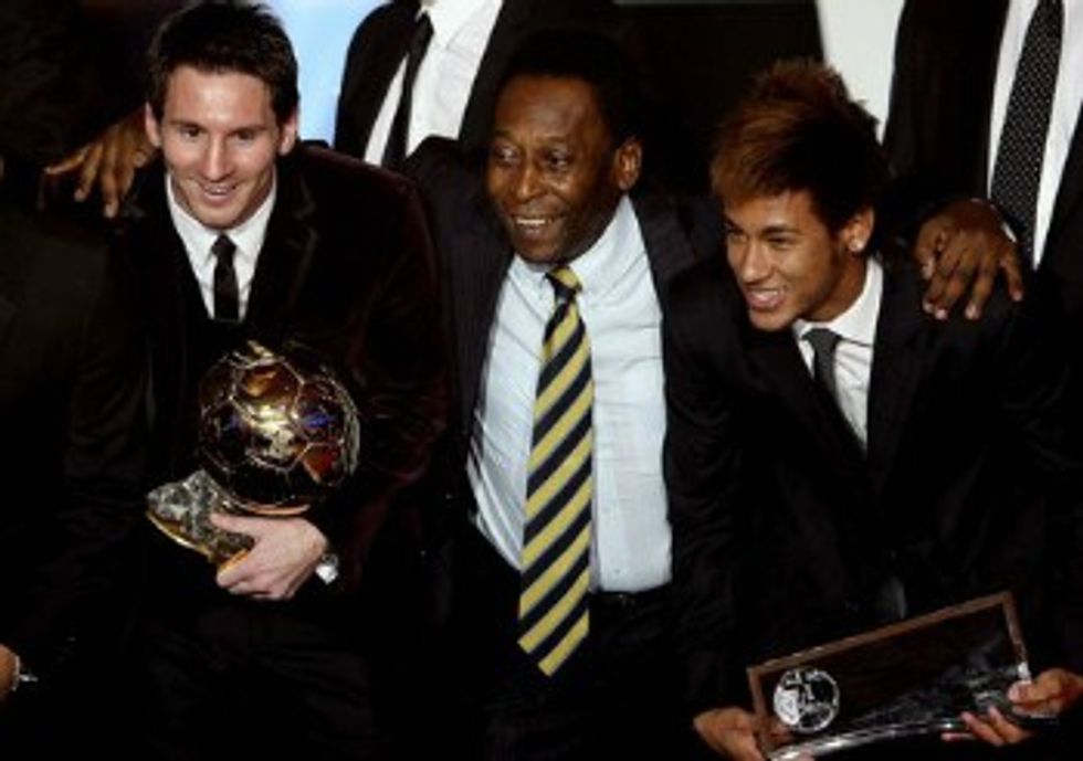 Lionel Messi Pele Neymar