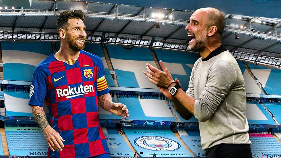 lionel messi pep guardiola 102 v gseagaleriexl