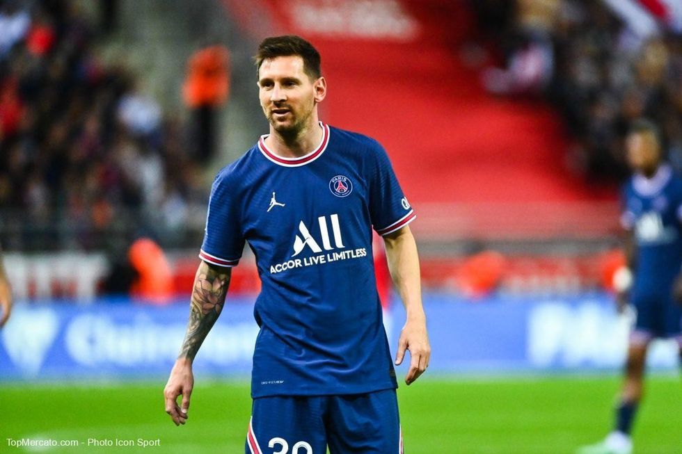 Lionel Messi Reims PSG 1