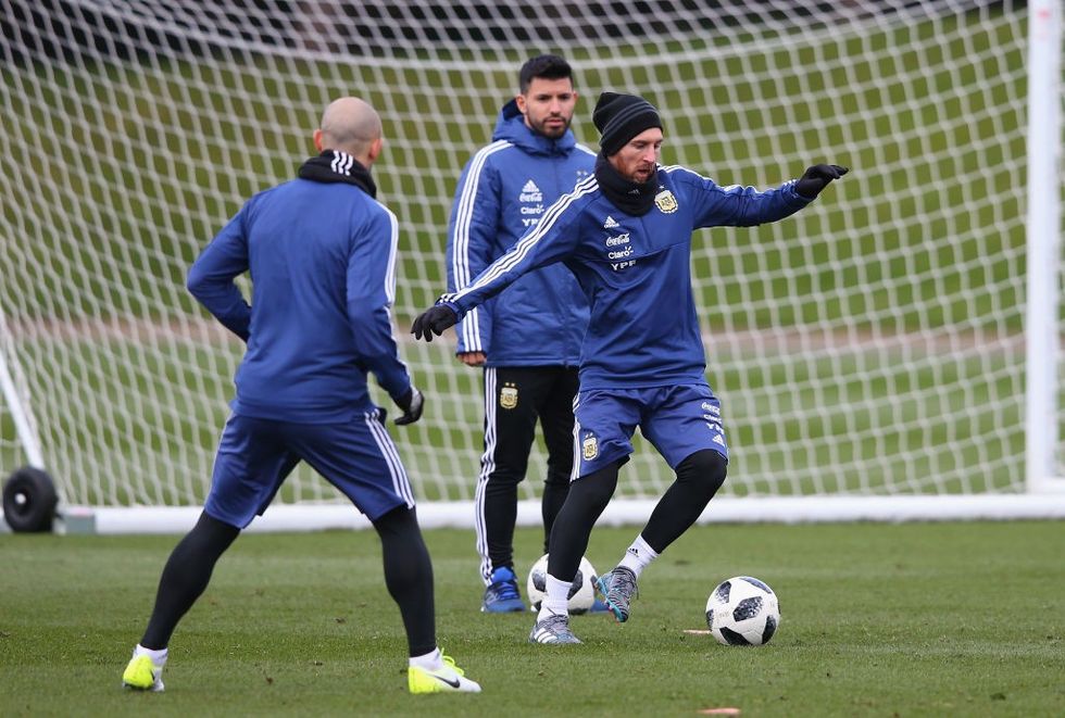 Lionel Messi ster arg