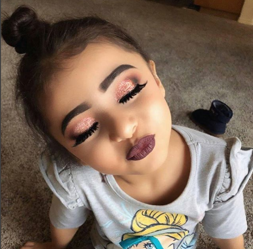 little girl make up