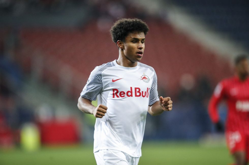 liverpool and bayern munich target karim adeyemi scores first career hat trick despite only playing 45 minutes for rb salzburg in 5 0 win scaled 1