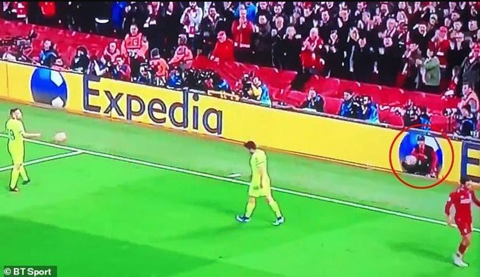 Liverpool ballboy 2