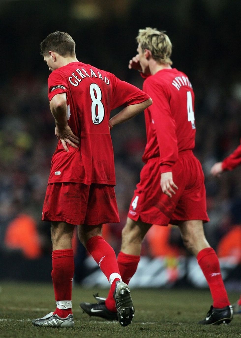 Liverpool ishte shumë prapa Chelsea në 2004 dhe 2005, nuk është çudi që Gerrard e konsideroi të lëvizte