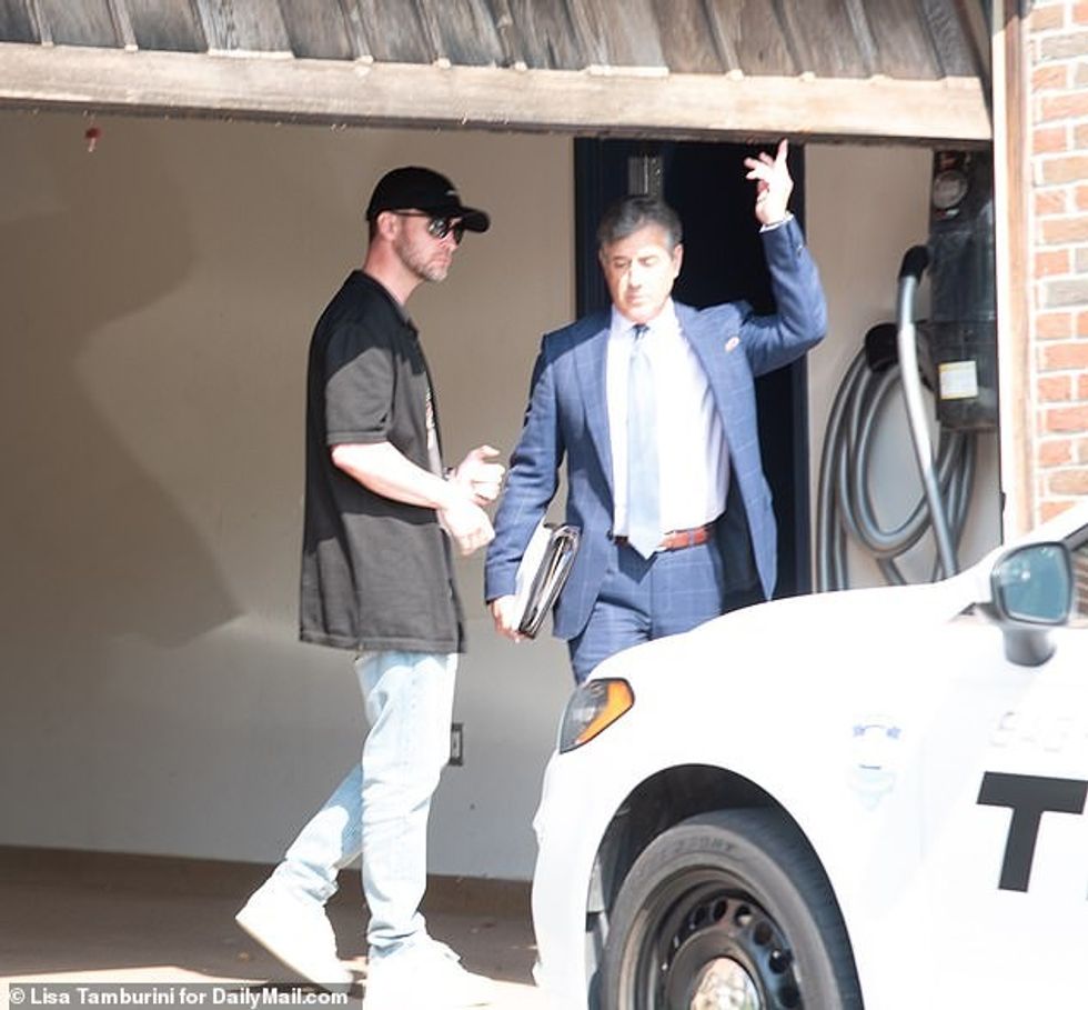 Local officers reportedly followed the pop star and observed him swerving across the road, forcing cops to pull him over