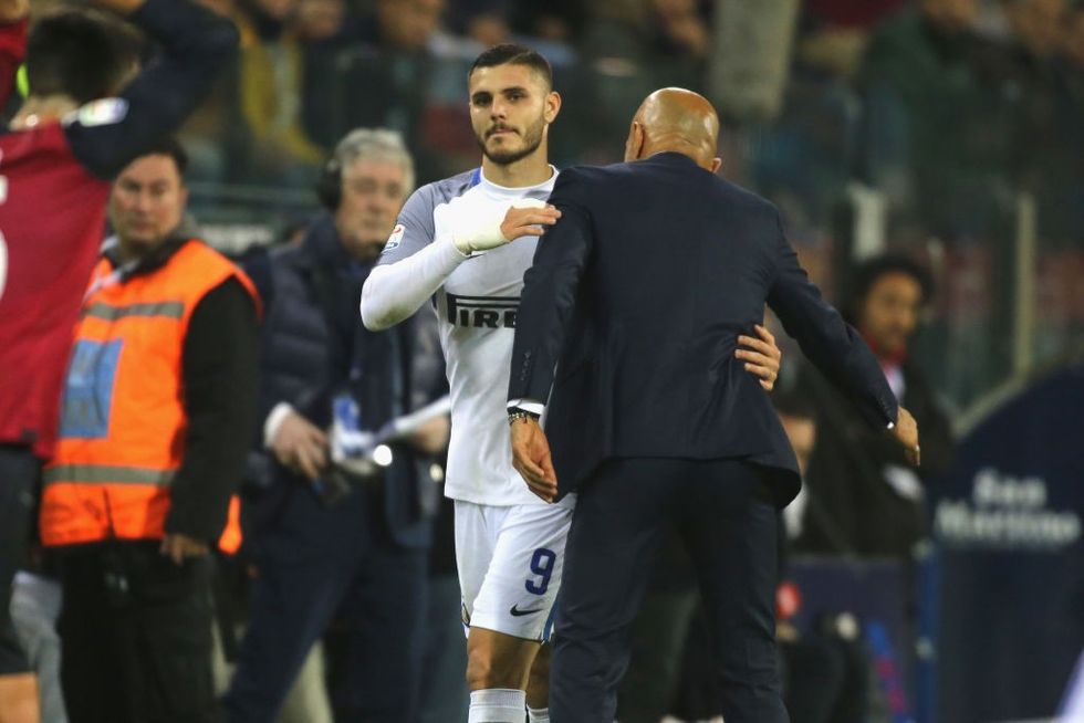 Luciano Spalletti Mauro Emanuel Icardi