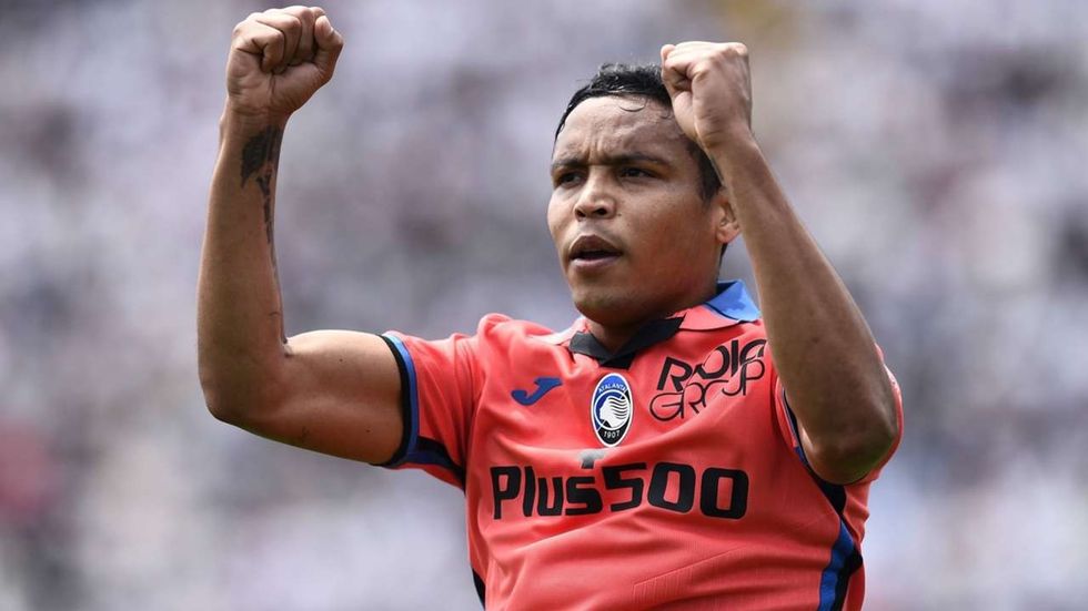 luis muriel dellatalanta esulta dopo il gol allo spezia in serie a tim urv7gqhraw3k1mp5t47gfnyht