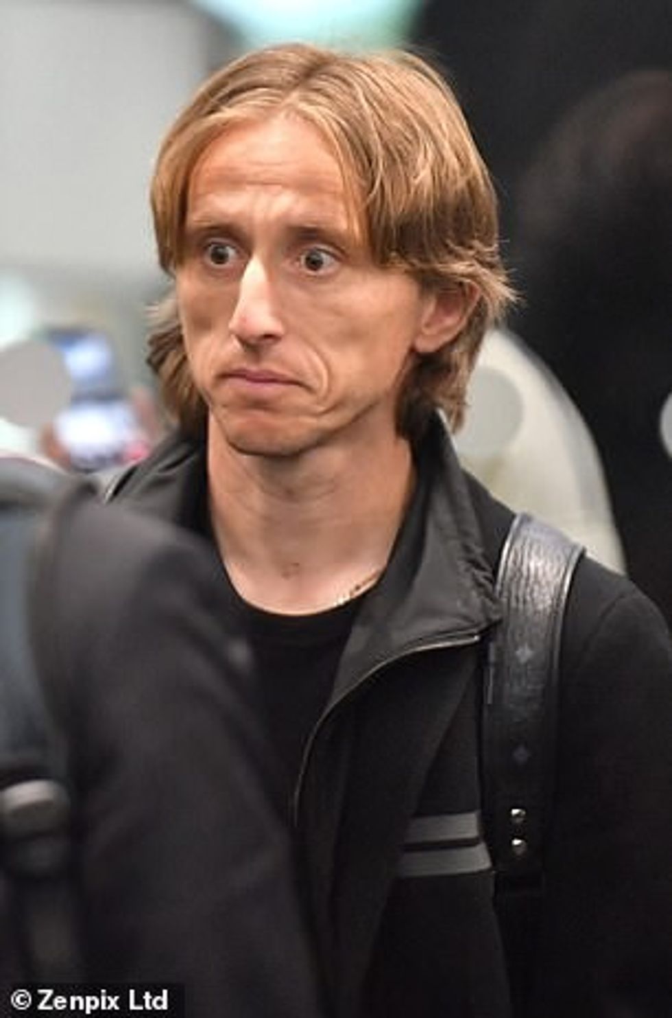 Luka Modric nuk dukej shumë i lumtur