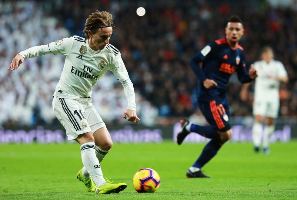 Luka Modric Valencia
