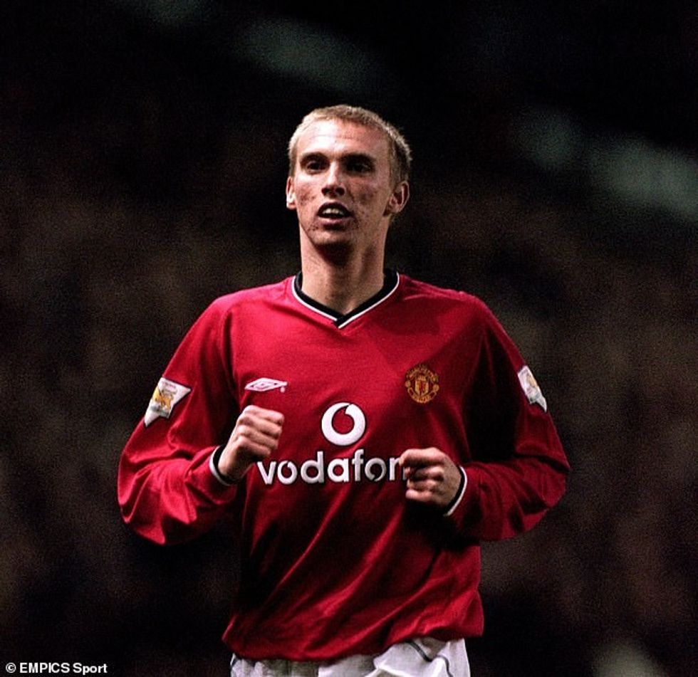 Luke Chadwick had emerged into the United first team the season before Ferguson's remarks