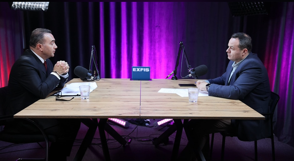 Lulzim Rafuna e Muhamet Hajrullahu n\u00eb "P\u00ebrballje Podcast"