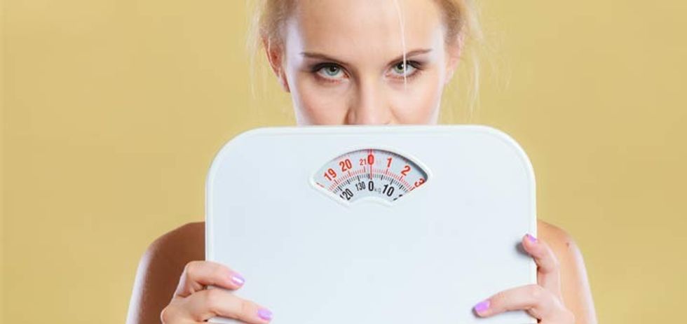 mad weight loss woman