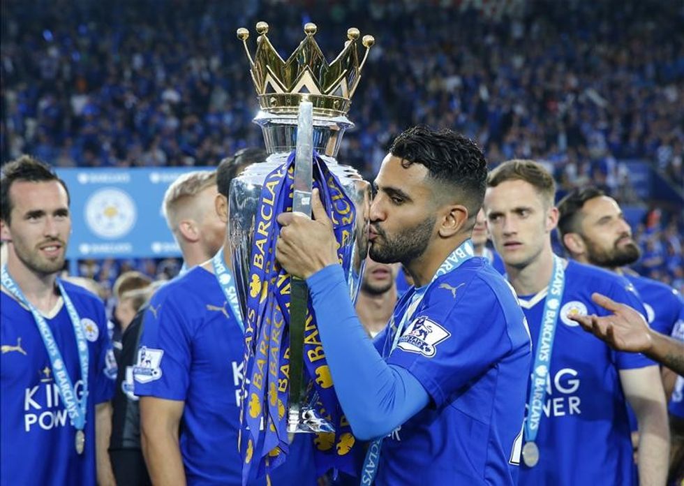 mahrez trophy