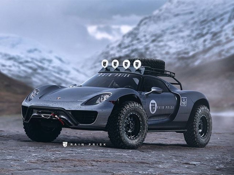 Makina për terren të vështirë që po kërkohet të krijohet nga Porsche foto 2