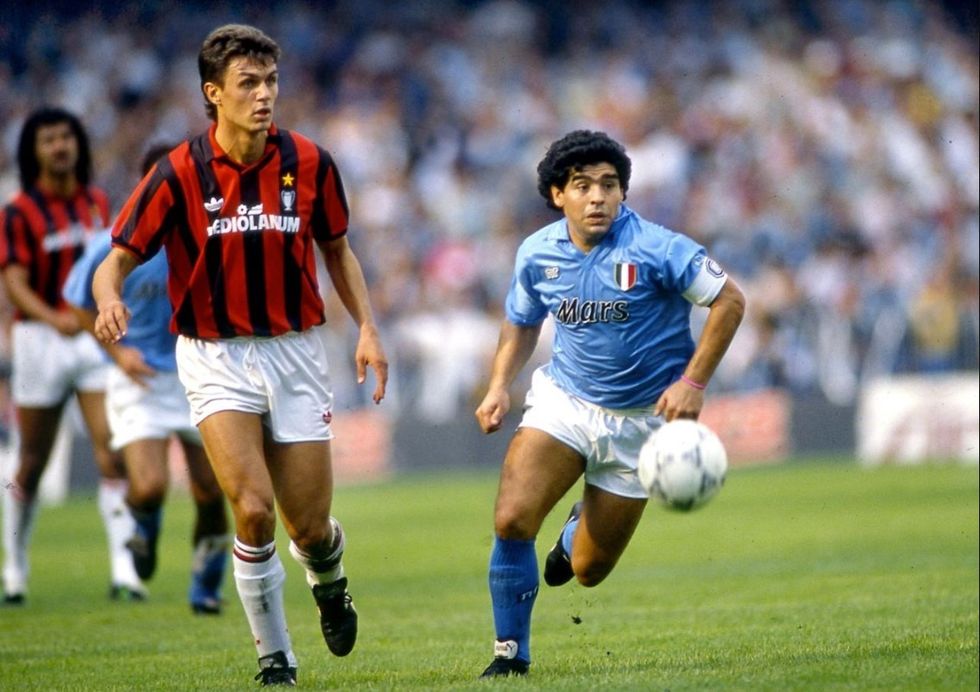 maldini maradona