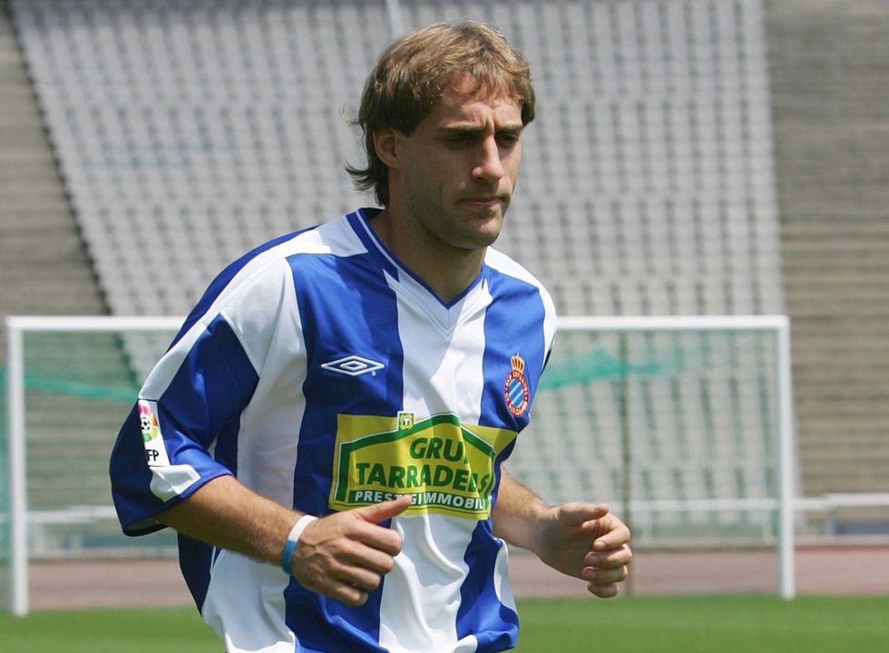 Man City legend Zabaleta played for Espanyol between 2005 to 2008