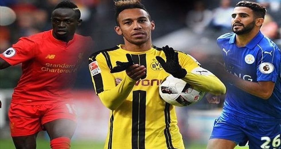 mane aubameyang mahrez