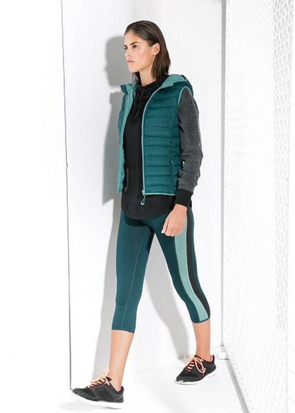 Mango Sports dresses in the gym as yoga and zumba leggings or long pants Capri harem 14