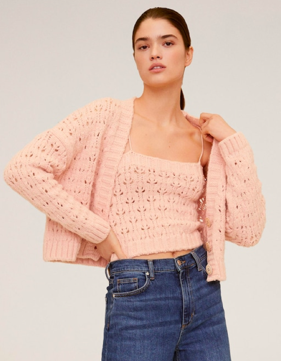 Mango20Openwork20Knit20Top20