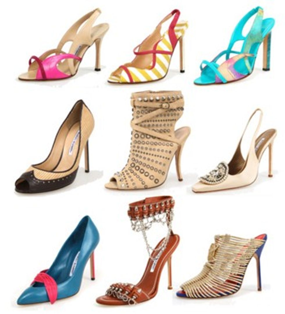 Manolo Blahnik Spring 2011 Collection
